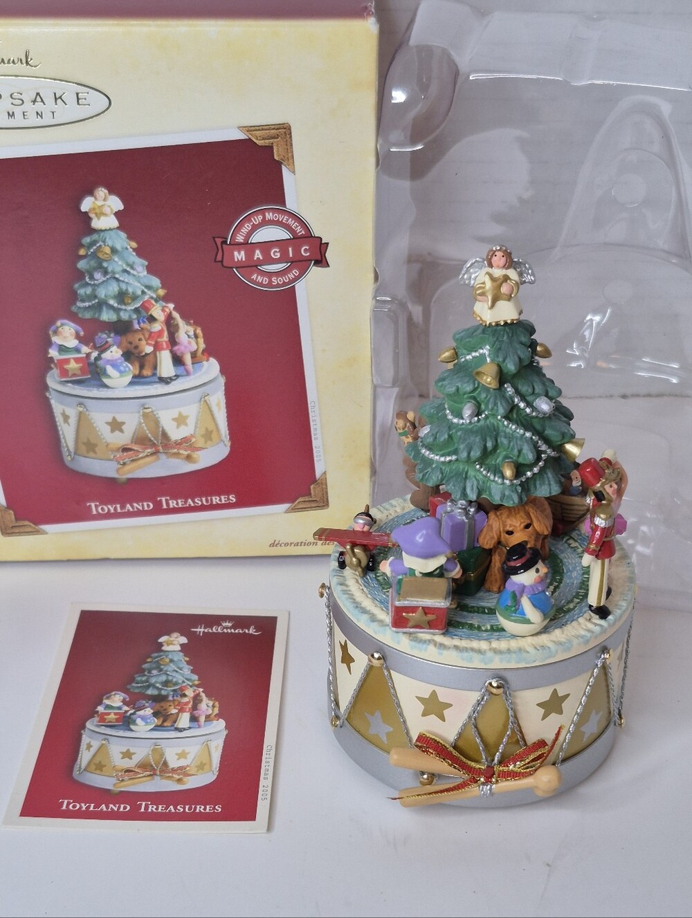 Toyland Treasures Hallmark Keepsake Ornament Music Box NOB